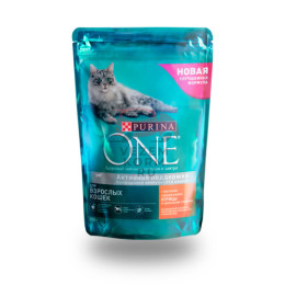 Purina ONE  (Пурина Ван) для взрослых кошек с высоким содержанием курицы и цельными злаками
