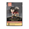 Purina Pro Plan (паучи) для взрослых собак с чувствительным пищеварением: кусочки в соусе с лососем