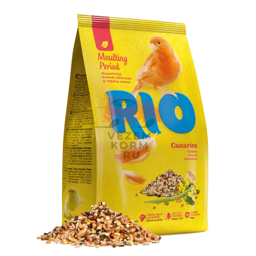 RIO (Рио) Корм для канареек. Рацион в период линьки