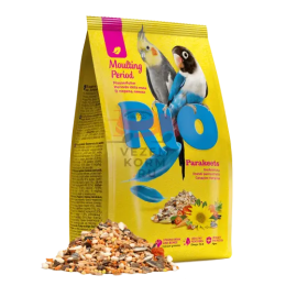RIO (Рио) Корм для средних попугаев. Рацион в период линьки