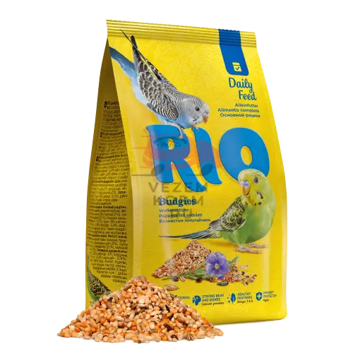 RIO (Рио) Корм для волнистых попугайчиков. Основной рацион