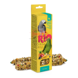 RIO (Рио) . Палочки для попугаев с фруктами и ягодами 2шт