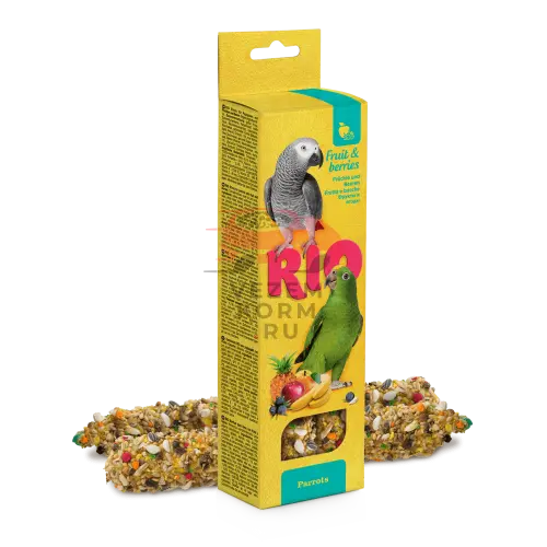 RIO (Рио) . Палочки для попугаев с фруктами и ягодами 2шт