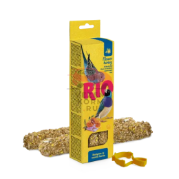 RIO (Рио)  Палочки для волнистых попугайчиков и экзотов с медом 2шт
