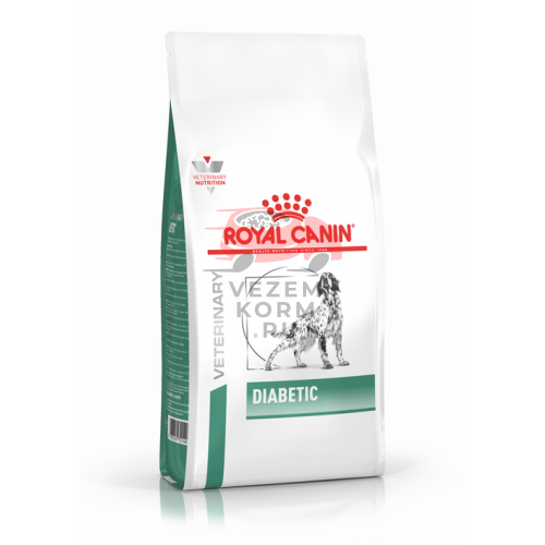 Royal Canin (Роял Канин)  DIABETIC Корм сухой полнорационный диетический для взрослых собак, разработанный для контроля уровня глюкозы при сахарном 