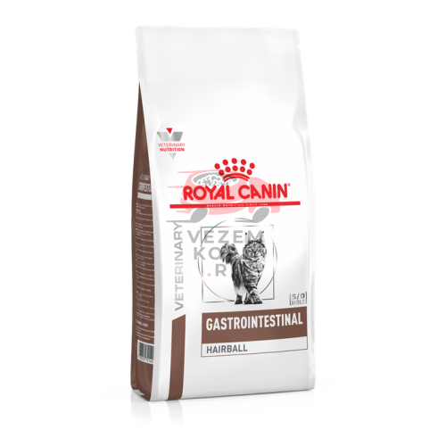 Royal Canin (Роял Канин) Gastrointestinal Hairball Корм для взрослых кошек при нарушениях пищеварения, вызванного наличием волосяных комочков