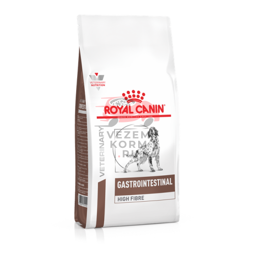 Royal Canin (Роял Канин) Gastrointestinal High Fibre Корм с повышенным содержанием клетчатки для собак при нарушениях пищеварения и запорах