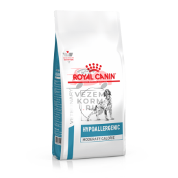 Royal Canin (Роял Канин) Hypoallergenic Moderate Calorie Корм для собак, применяемый при пищевой аллергии или пищевой непереносимости некоторых ингредиентов и