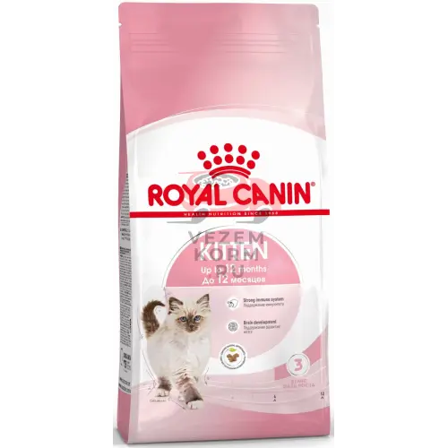 Royal Canin (Роял Канин) Kitten Корм сухой сбалансированный для котят в период второй фазы роста до 12 месяцев