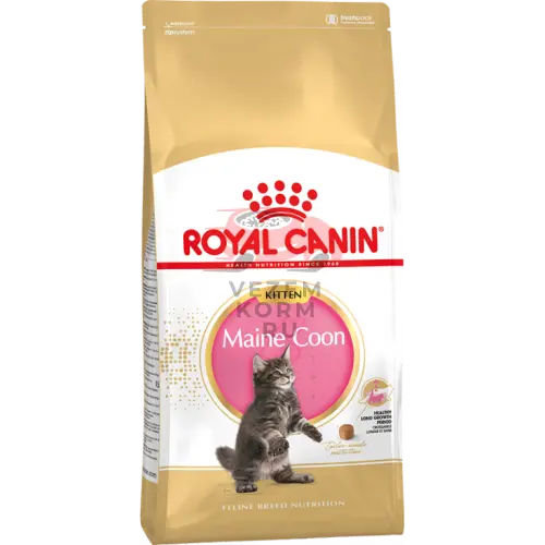 Royal Canin (Роял Канин) Maine Coon Kitten Корм специально для котят породы Мэйн Кун (в возрасте до 15 месяцев)