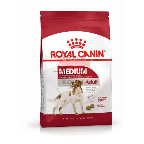 Royal Canin (Роял Канин) Medium Adult Корм сухой для взрослых собак средних размеров от 12 месяцев до 7 лет