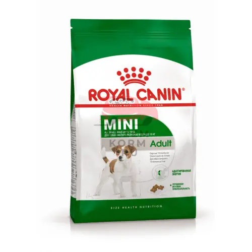 Royal Canin (Роял Канин) Mini Adult Корм сухой для взрослых собак мелких размеров от 10 месяцев