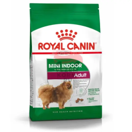 Royal Canin (Роял Канин) Mini Indoor Adult Корм для взрослых собак (в возрасте от 10 месяцев и старше) мелких размеров (до 10 кг), живущих главным образом в по