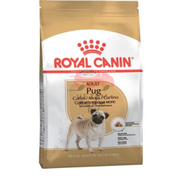 Royal Canin (Роял Канин)  Pug Корм сухой полнорационный для взрослых собак породы мопс в возрасте 10 месяцев и старше