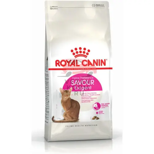 Royal Canin (Роял Канин) Savour Exigent корм для привередливых взрослых кошек в возрасте от 1 года до 7 лет, особо чувствительных к вкусу пищи