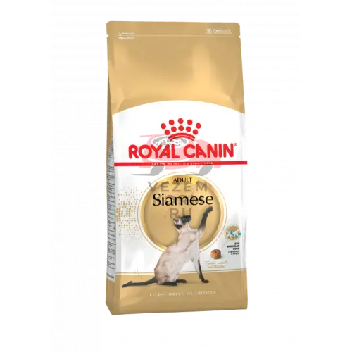 Royal Canin (Роял Канин) Siamese Adult Корм сухой сбалансированный для взрослых сиамских кошек от 12 месяцев