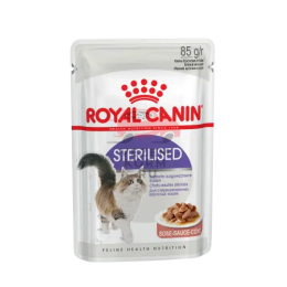 Royal Canin (Роял Канин) Sterilised Корм консервированный для стерилизованных взрослых кошек, соус, 85г