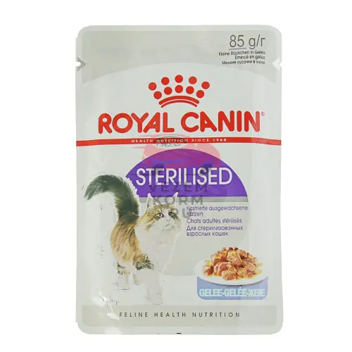 Royal Canin (Роял Канин) Sterilised (в желе) Корм для стерилизованных взрослых кошек и котов