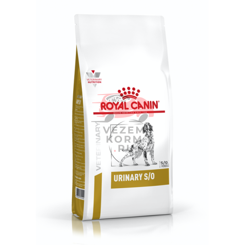 Royal Canin (Роял Канин) Urinary S/O Корм для взрослых собак при лечении и профилактике мочекаменной болезни (струвиты, оксалаты)
