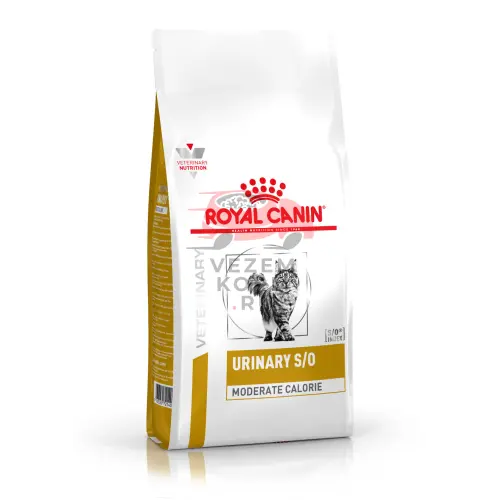 Royal Canin (Роял Канин) Urinary S/O Moderate Calorie Feline Корм сухой диетический для взрослых кошек при мочекаменной болезни