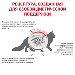 Royal Canin (Роял Канин) Gastrointestinal Moderate Calorie GIM 35 Feline Корм сухой для кошек при расстройствах пищеварения
