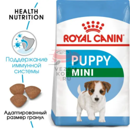 Royal Canin (Роял Канин) Mini Puppy Корм сухой для щенков мелких размеров до 8 месяцев