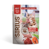 Sirius (Сириус) МЯСНОЙ РАЦИОН Кусочки в соусе для взрослых кошек