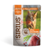 Sirius (Сириус)  УТКА С КЛЮКВОЙ Кусочки в соусе для стерилизованных кошек