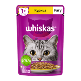 Whiskas (Вискас)  Рагу с курицей
