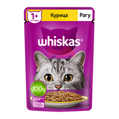Whiskas (Вискас)  Рагу с курицей