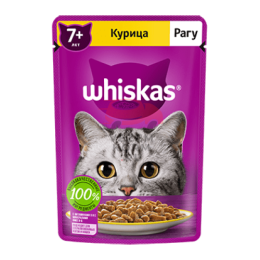 Whiskas  (Вискас) Рагу с курицей для кошек старше 7 лет