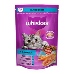 Whiskas  (Вискас) Вкусные подушечки с нежным паштетом из лосося