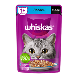 Whiskas  (Вискас) Желе с лососем