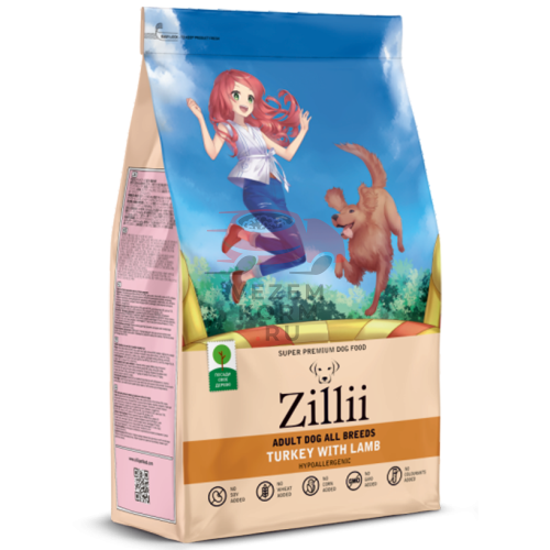 Zilli ADULT DOG ALL BREED ИНДЕЙКА С ЯГНЕНКОМ ДЛЯ ВЗРОСЛЫХ СОБАК ВСЕХ ПОРОД