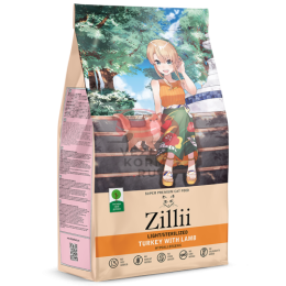 Zilli LIGHT/STERILIZED ИНДЕЙКА С ЯГНЕНКОМ ДЛЯ ВЗРОСЛЫХ КОШЕК, СТРАДАЮЩИХ ЛИШНИМ ВЕСОМ И СТЕРИЛИЗОВАННЫХ