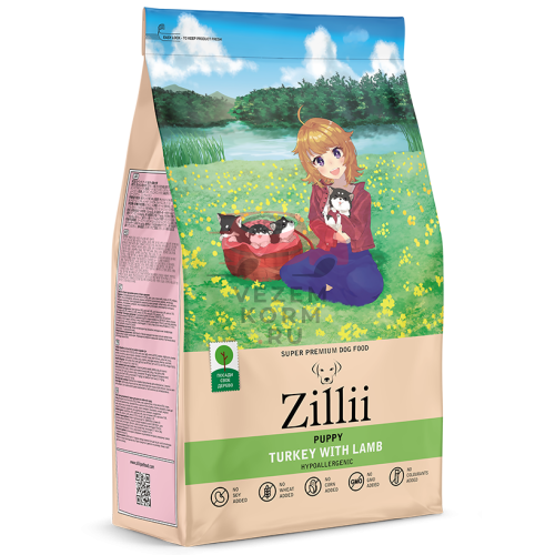 Zilli PUPPY ИНДЕЙКА С ЯГНЕНКОМ ДЛЯ ЩЕНКОВ ВСЕХ ПОРОД