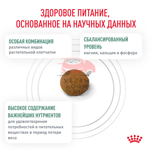 Royal Canin SATIETY WEIGHT MANAGEMENT SMALL DOGS (СЭТАЙЕТИ ВЕЙТ МЕНЕДЖМЕНТ СМОЛ ДОГЗ) Корм сухой полнорационный диетический для взрослых собак мелких пород для 