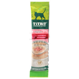 TiTBiT Крем-суп с кусочками телятины